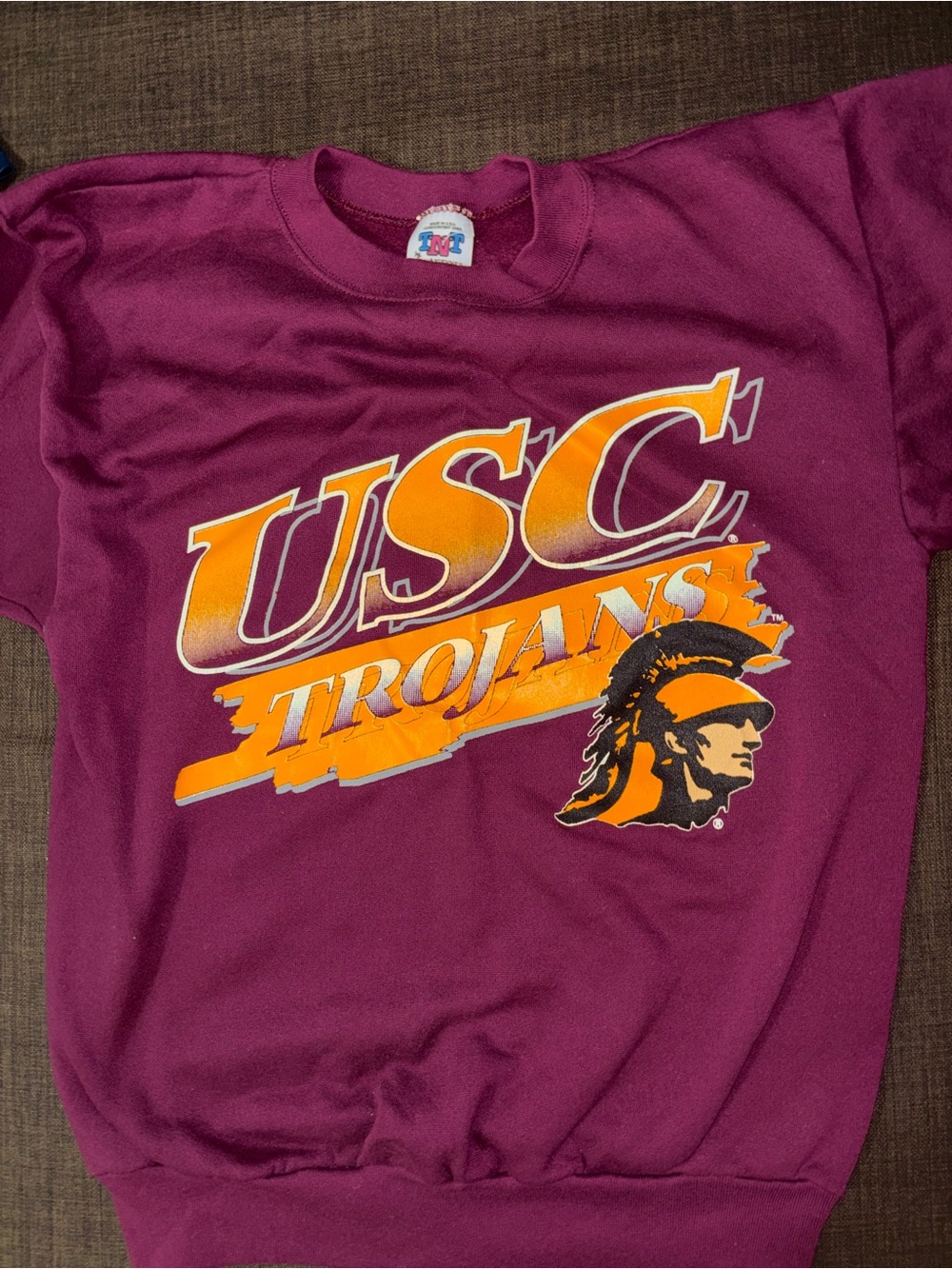 USC Trojans Vintage Crewneck Sweatshirt